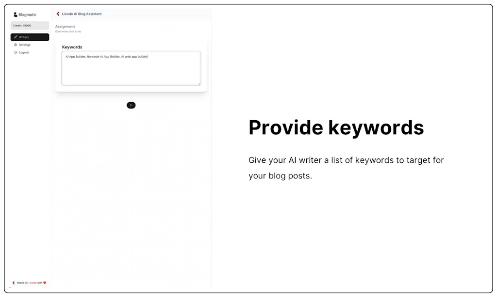 Blogmatic screenshot 3 of 6