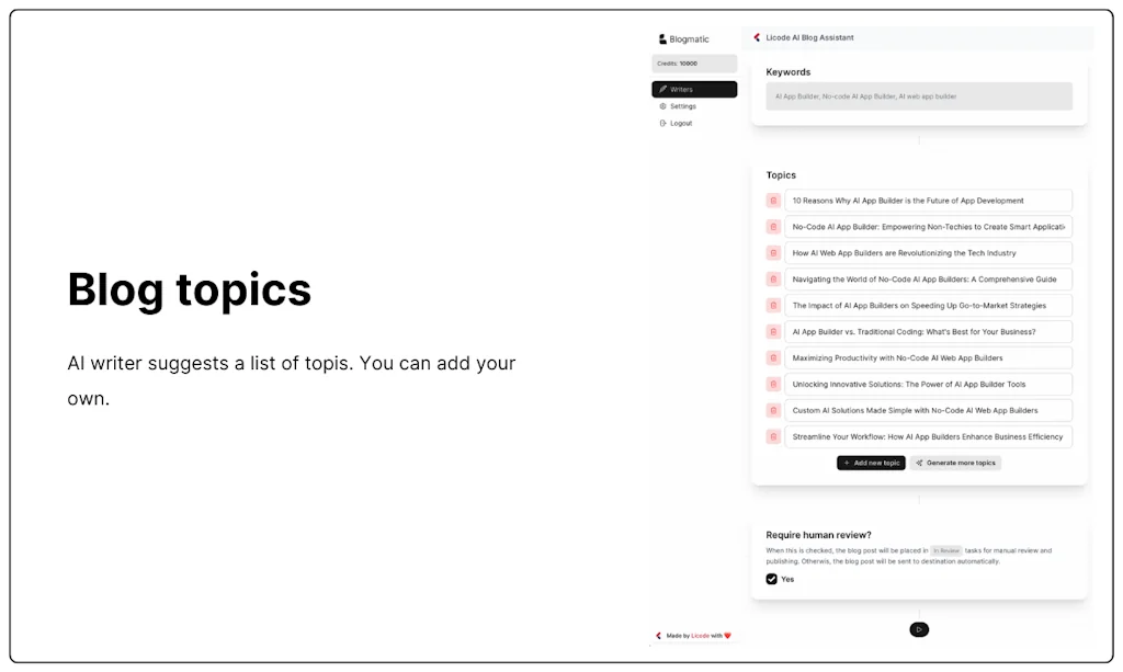 Blogmatic screenshot 4 of 6