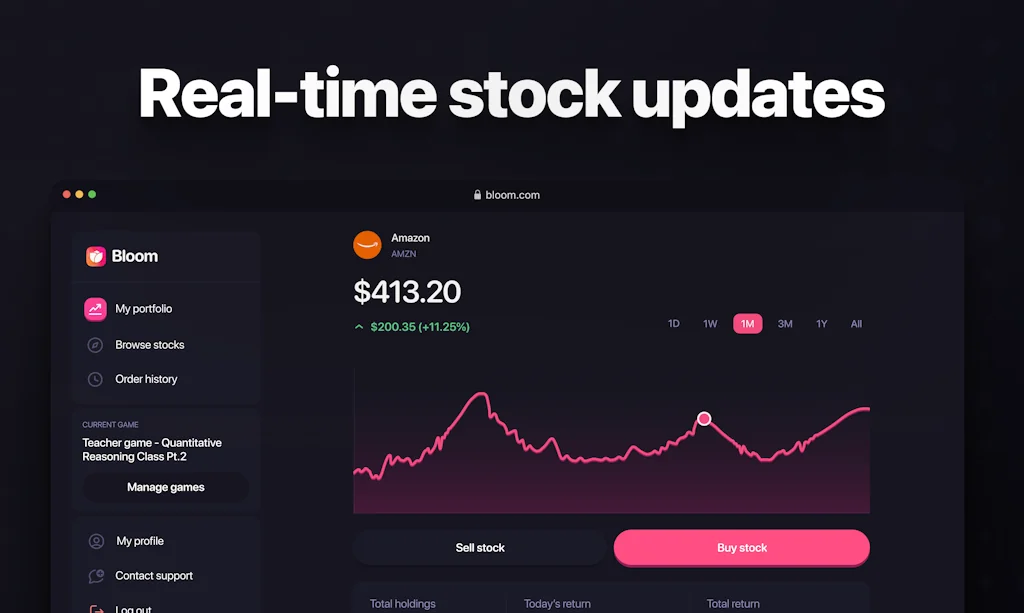 Bloom Stock Market Game screenshot 3 of 4