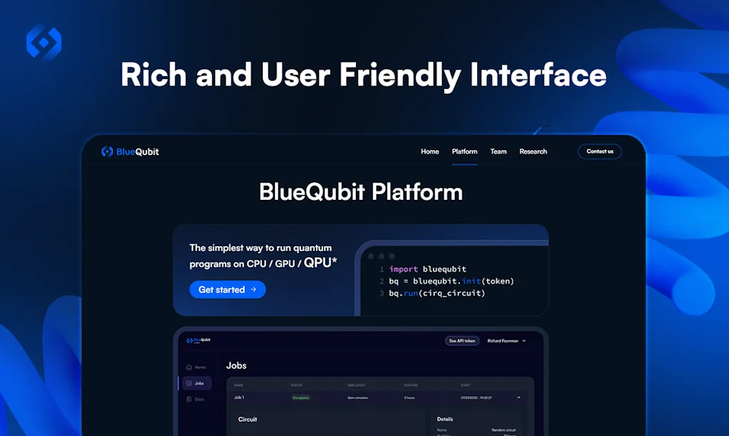 BlueQubit screenshot 3 of 3