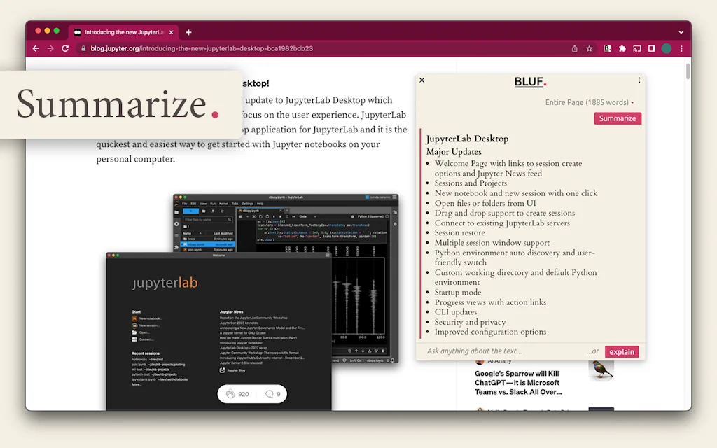 BLUF screenshot 3 of 4