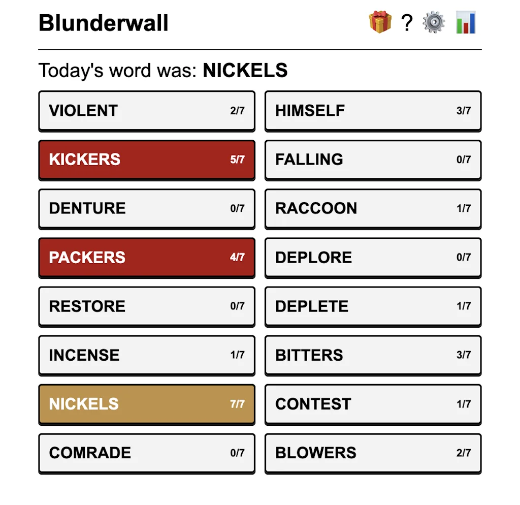 Blunderwall screenshot 4 of 4