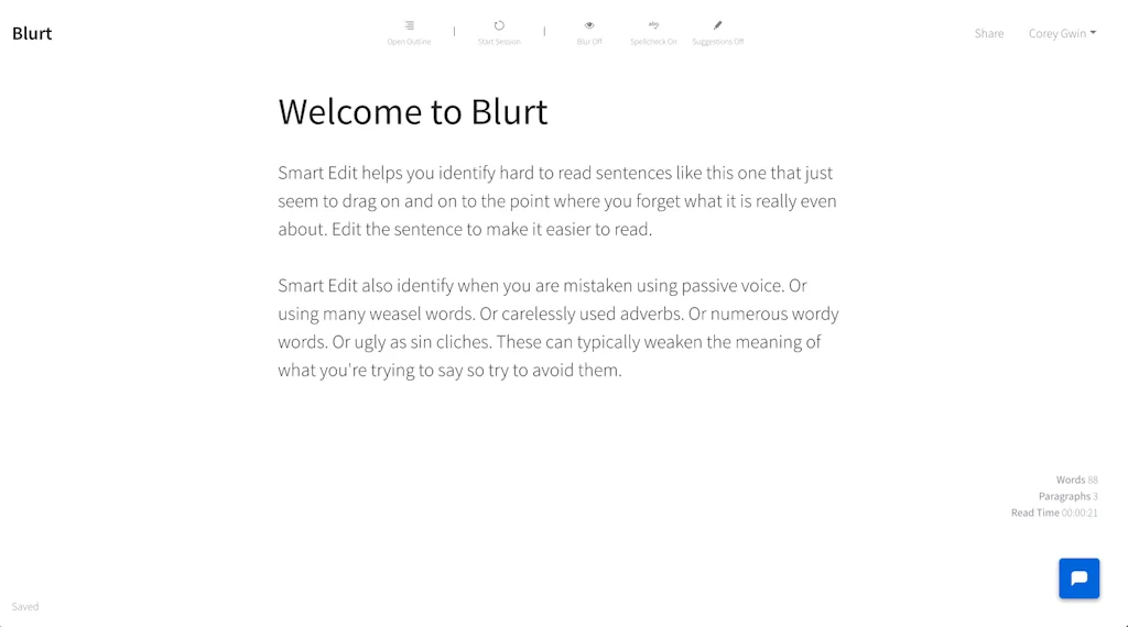 Blurt screenshot 5 of 6