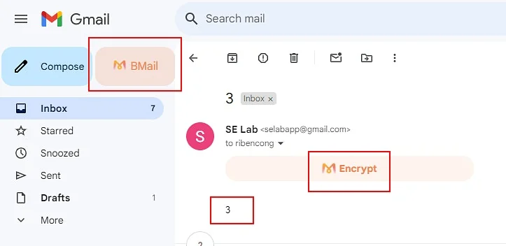 BMail screenshot 2 of 5