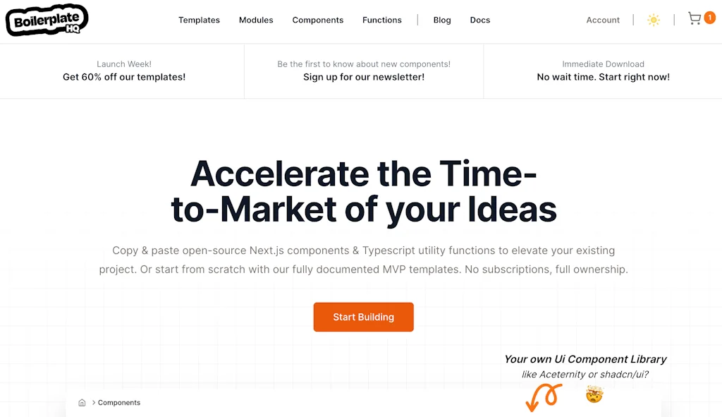 BoilerplateHQ screenshot 1 of 5