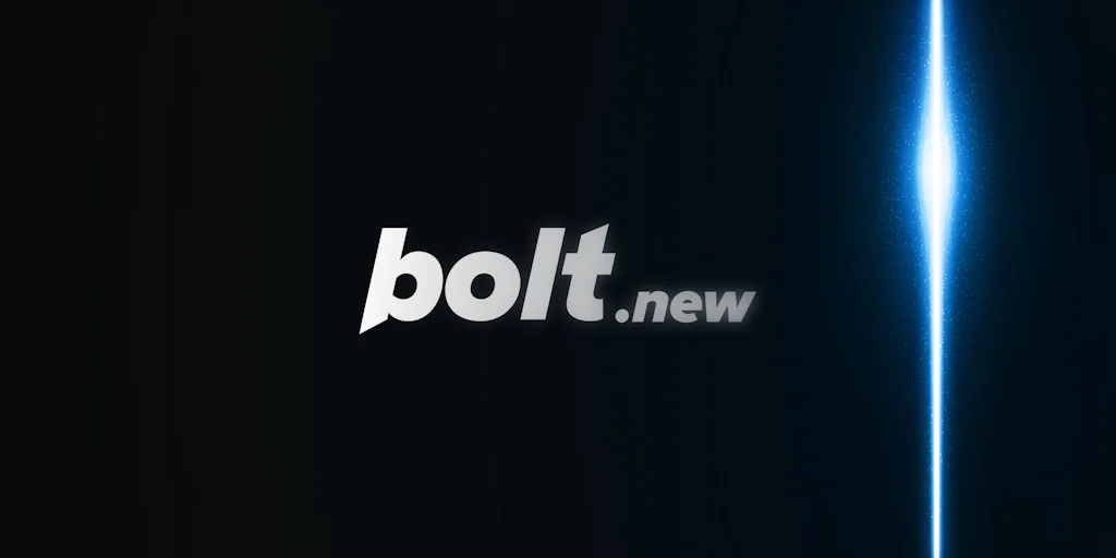 bolt.new screenshot 1 of 1