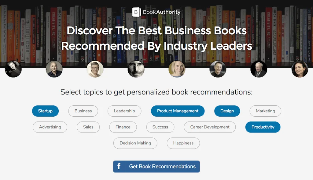 BookAuthority screenshot 6 of 6