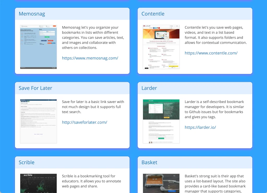 Bookmark OS screenshot 3 of 3