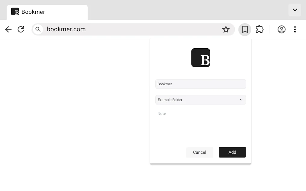 Bookmer screenshot 1 of 1