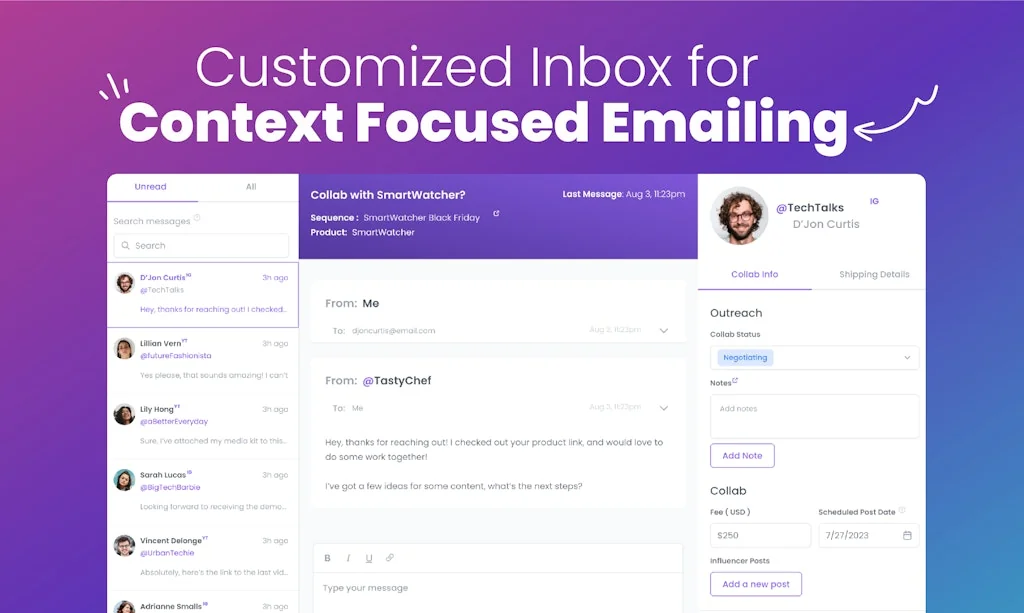 BoostBot - Influencer Marketing AI Agent screenshot 4 of 5