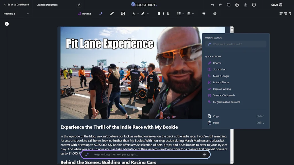 Boostrbot screenshot 5 of 5