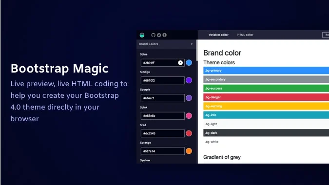 Bootstrap Magic screenshot 2 of 3