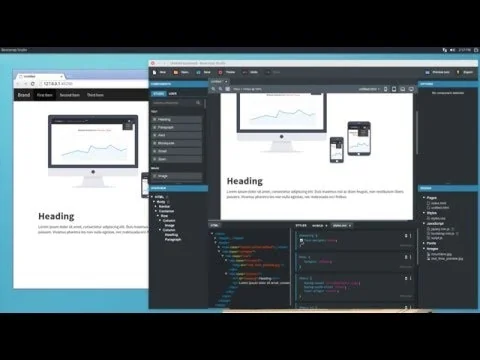 Bootstrap Studio screenshot 1 of 4
