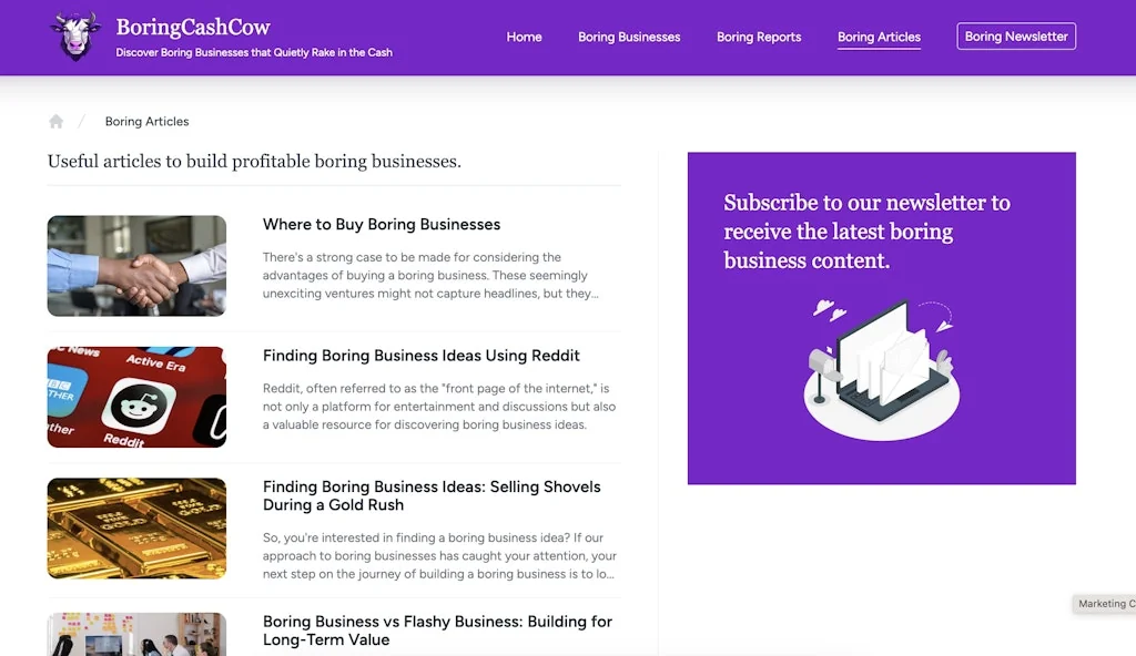 BoringCashCow screenshot 4 of 4