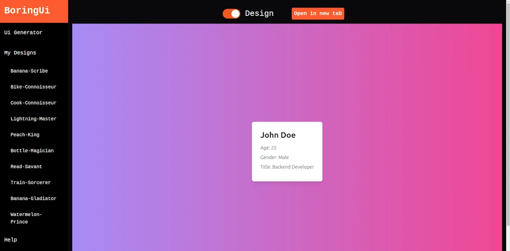 BoringUi screenshot 3 of 4