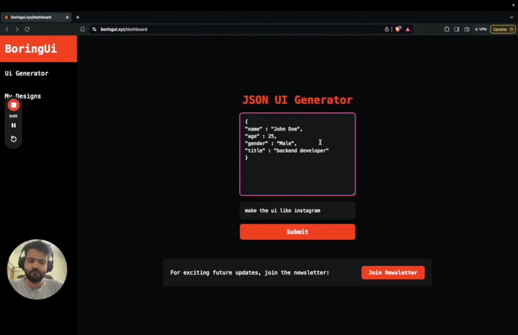 BoringUi screenshot 4 of 4