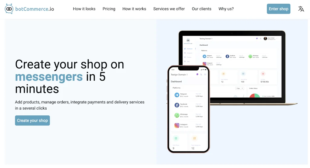 Botcommerce screenshot 1 of 1