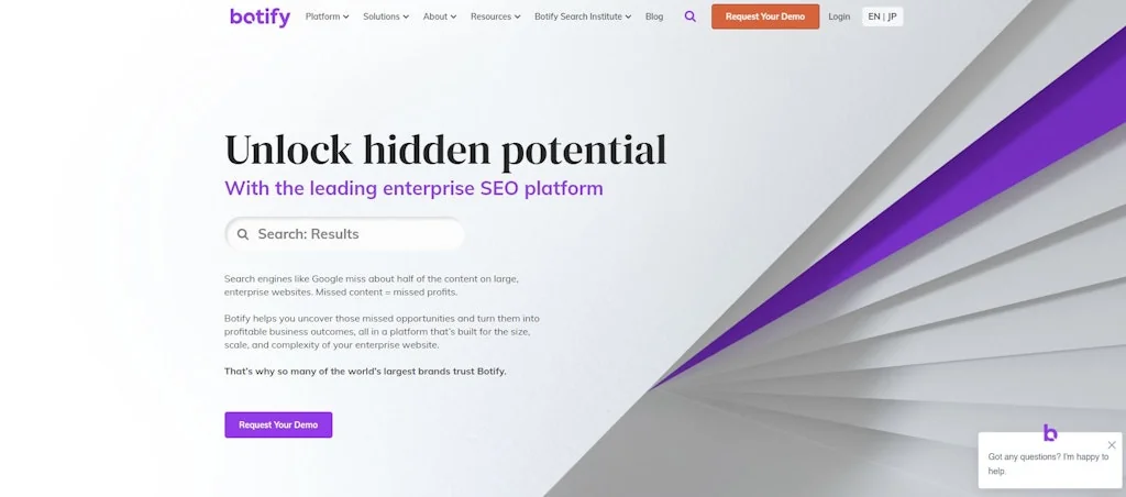 Botify screenshot 1 of 1