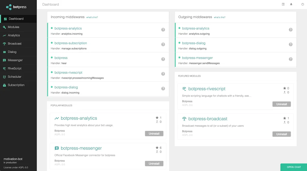 Botpress screenshot 2 of 5