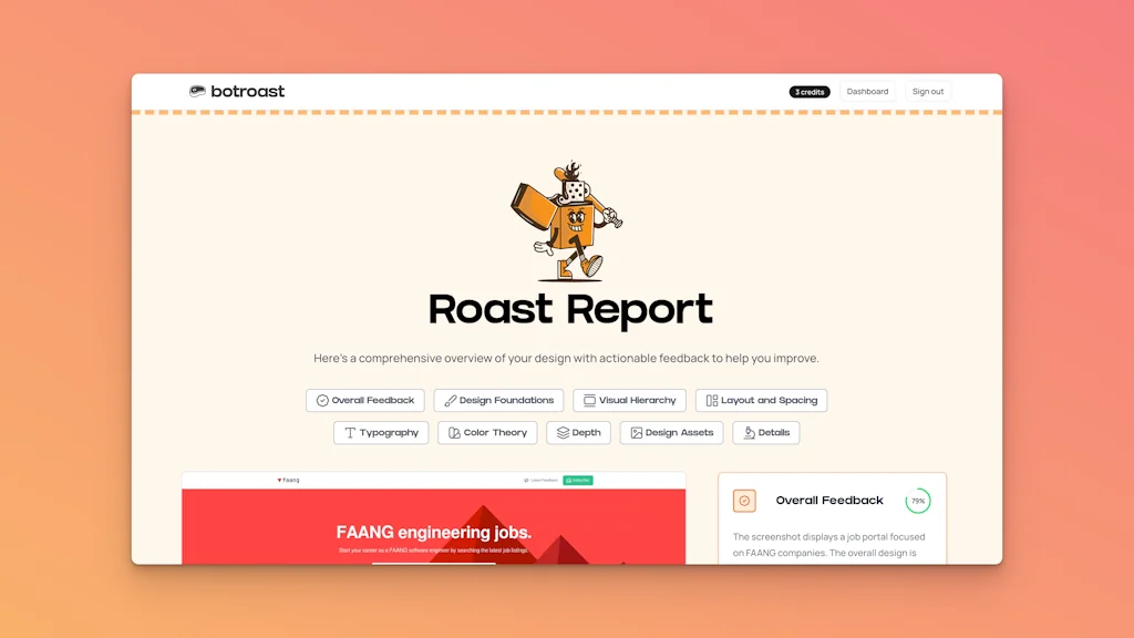 Botroast.io screenshot 3 of 5