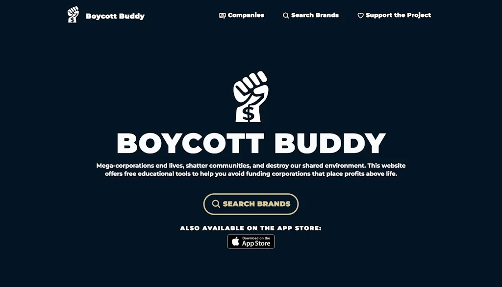 Boycott Buddy screenshot 1 of 4