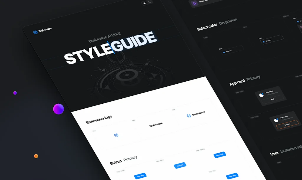Brainwave - AI UI Kit screenshot 6 of 7