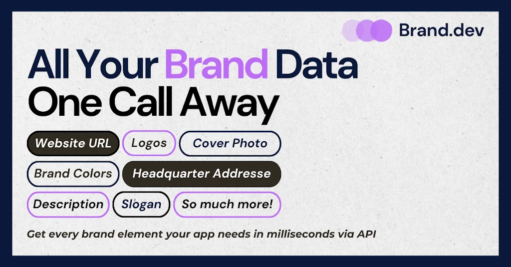 Brand.dev screenshot 4 of 4