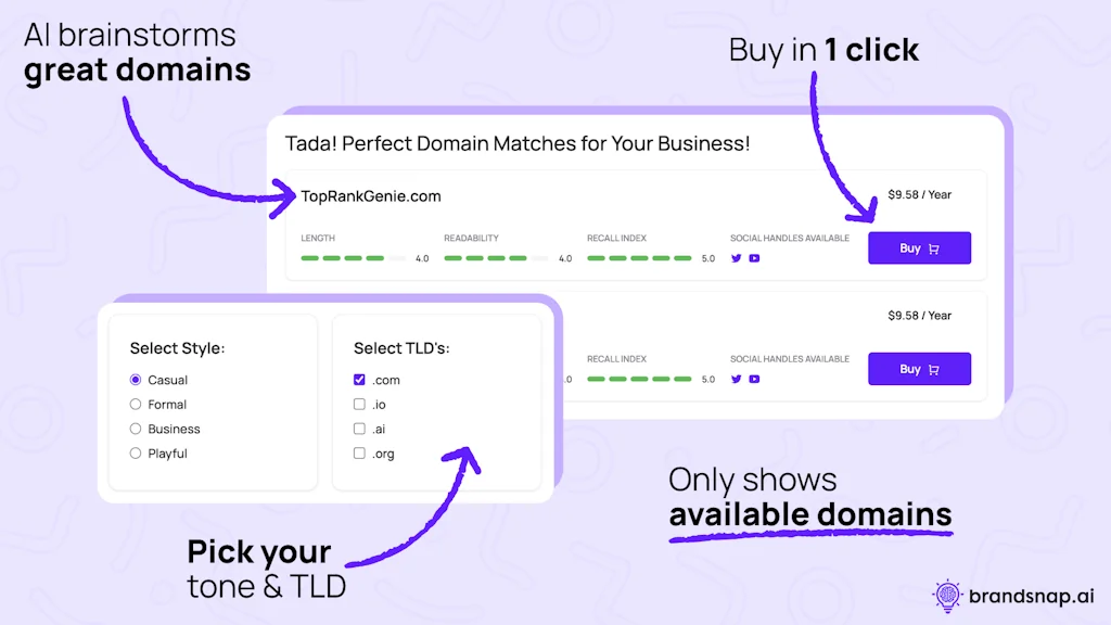 Brandsnap.ai: Easy AI-Assisted Branding screenshot 4 of 6
