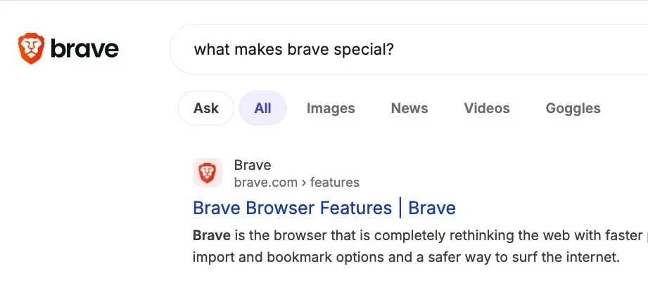 Brave Private Browser screenshot 3 of 12