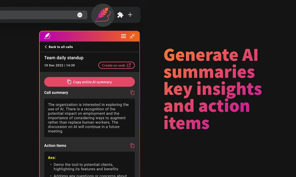 Briefly AI screenshot 1 of 4