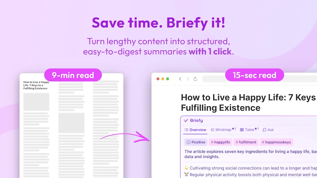 Briefy screenshot 1 of 8