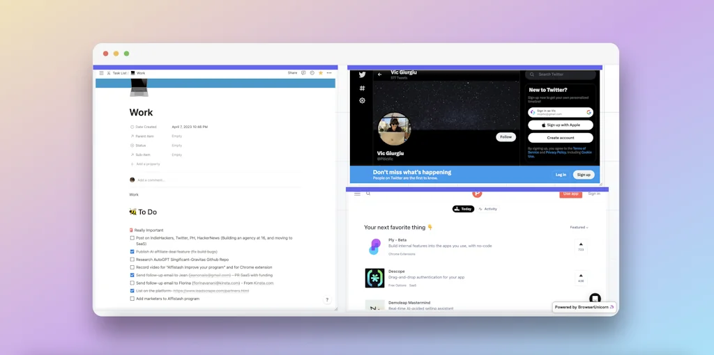 Browser Unicorn screenshot 3 of 3