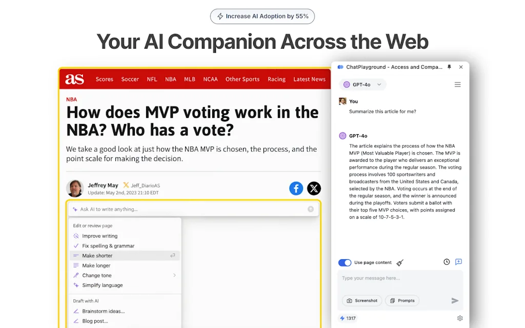 BrowserCopilot AI screenshot 2 of 5