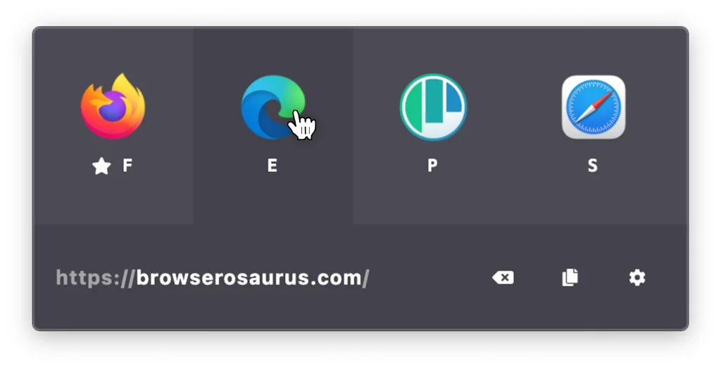 Browserosaurus screenshot 2 of 3