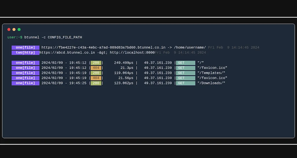 btunnel screenshot 6 of 6