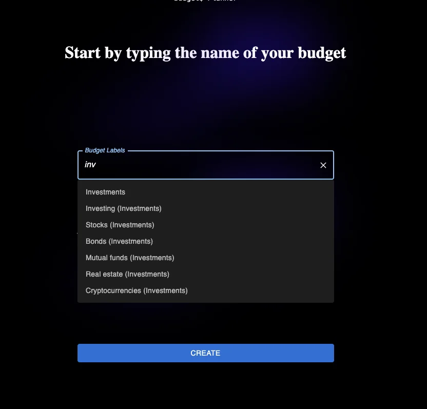 Budgets Planner screenshot 3 of 7