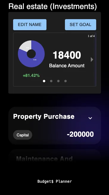Budgets Planner screenshot 5 of 7