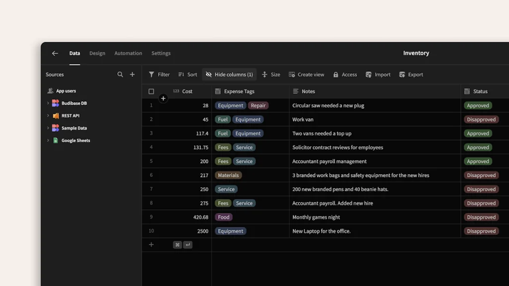 Budibase screenshot 5 of 6