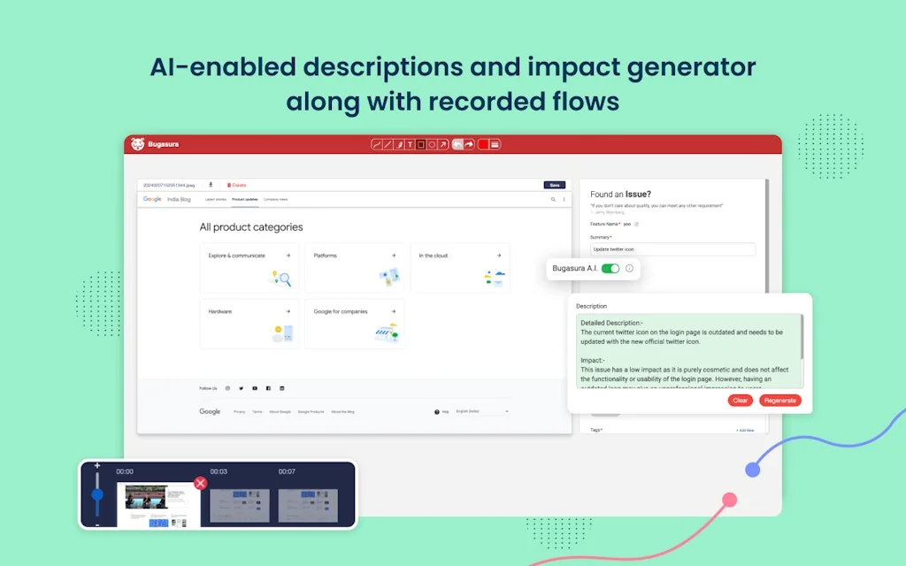 Bugasura screenshot 3 of 7
