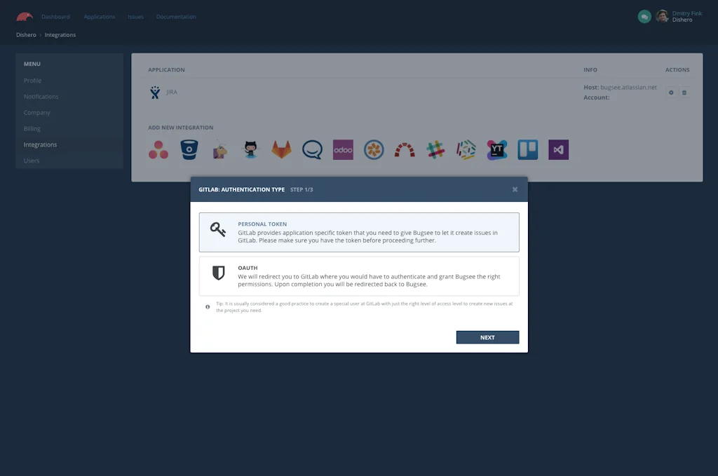 Bugsee screenshot 1 of 5