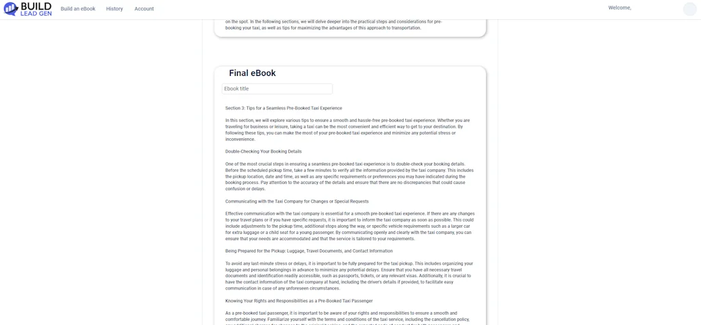 Build Lead Gen screenshot 3 of 4