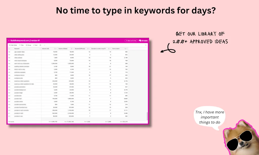 Build The Keyword screenshot 7 of 7