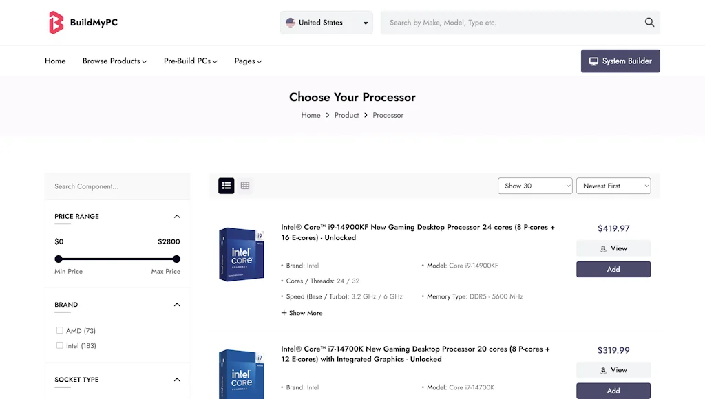 BuildMyPC screenshot 3 of 3