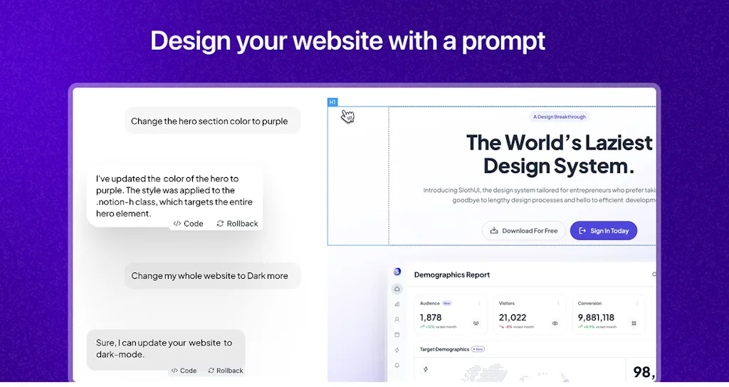 Bullet.so - Build websites from Notion screenshot 2 of 5