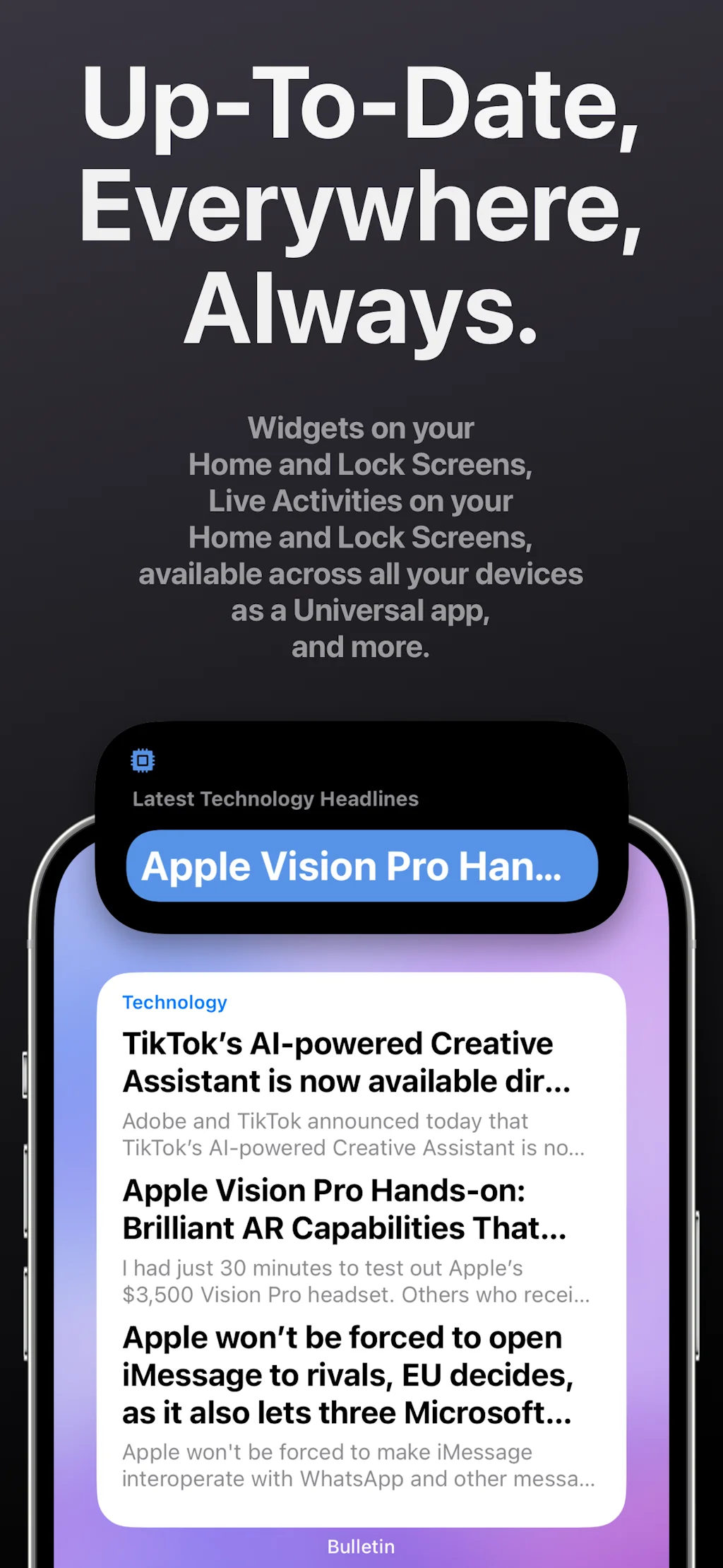 Bulletin screenshot 7 of 13