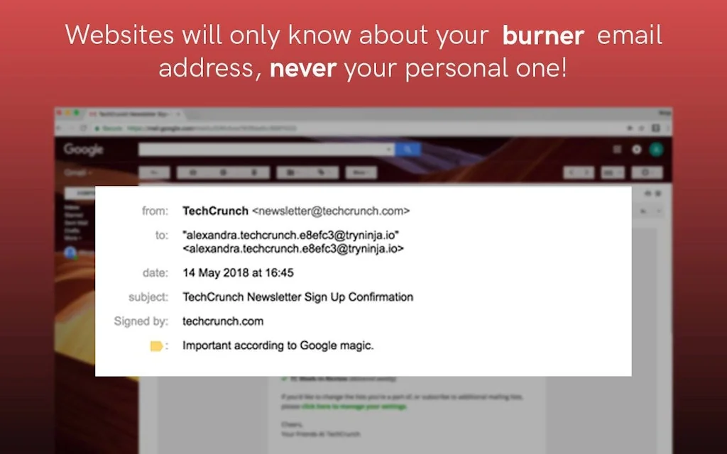 Burner Mail screenshot 2 of 6