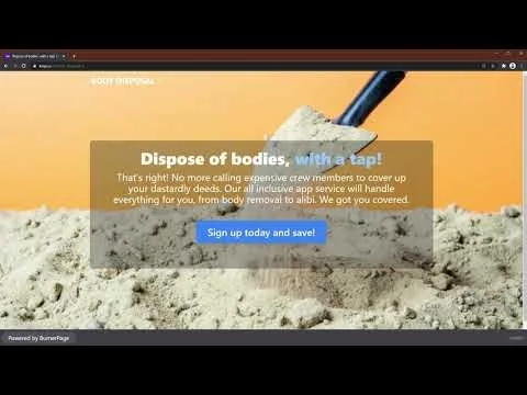 Burner Page screenshot 1 of 5