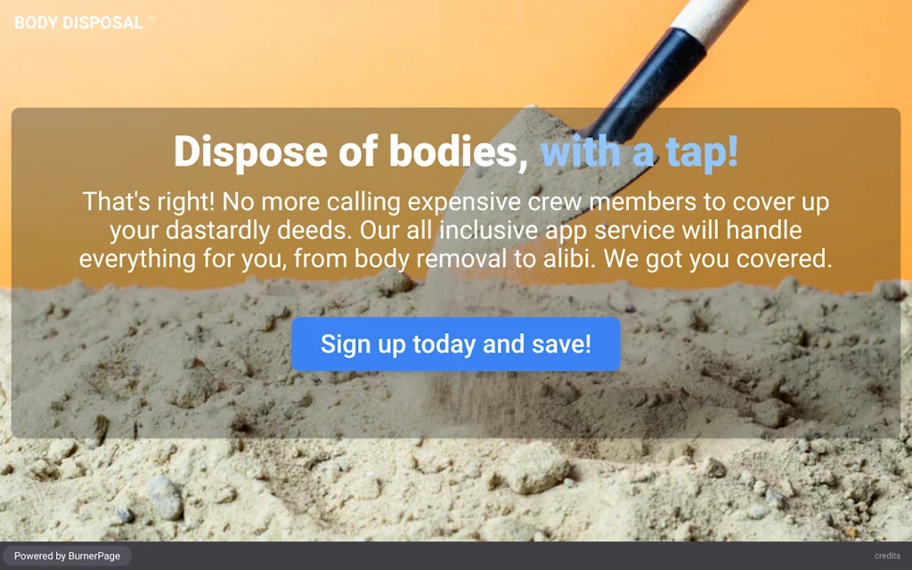 Burner Page screenshot 2 of 5