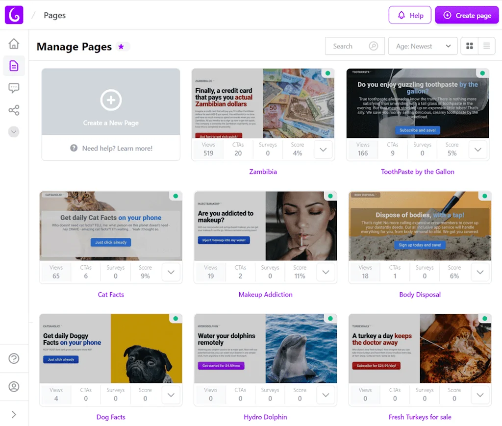 Burner Page screenshot 5 of 5