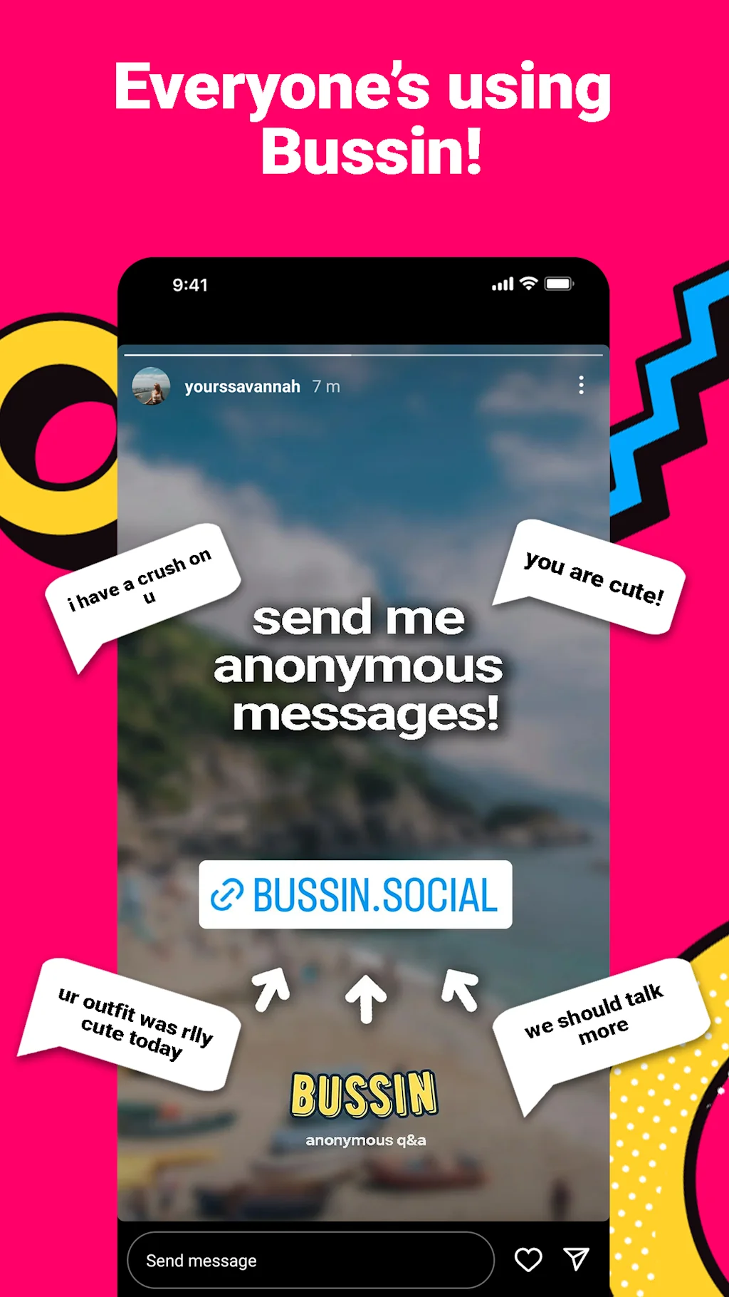 Bussin: ask me anything screenshot 2 of 6